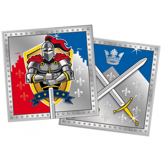 20x ridder themafeest servetten 33 x 33 cm papier