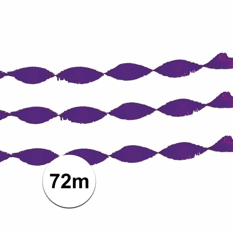 3x Brandvertragende slinger paars 24 m