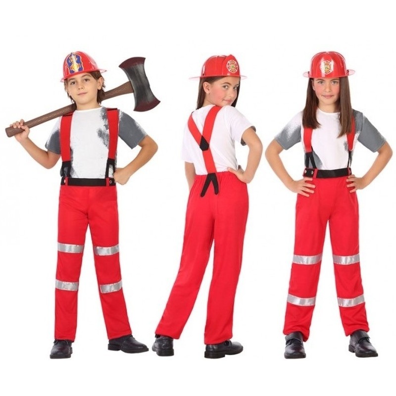 Brandweer pak - verkleed kostuum voor jongens en meisjes