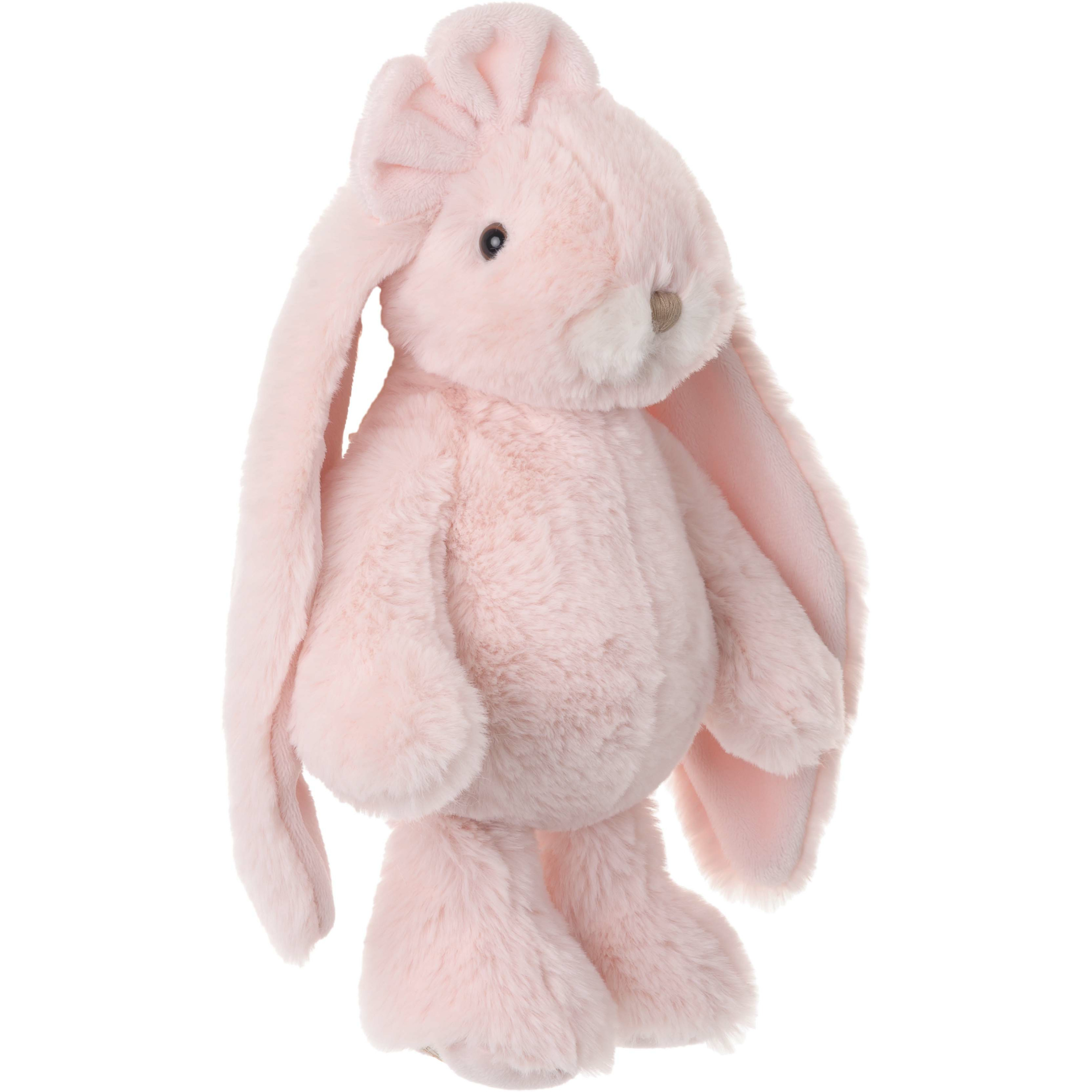Bukowski pluche konijn knuffeldier lichtroze staand 30 cm luxe knuffels
