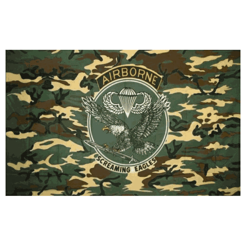 Camouflage vlag 101st Airborne division 150 x 90 cm