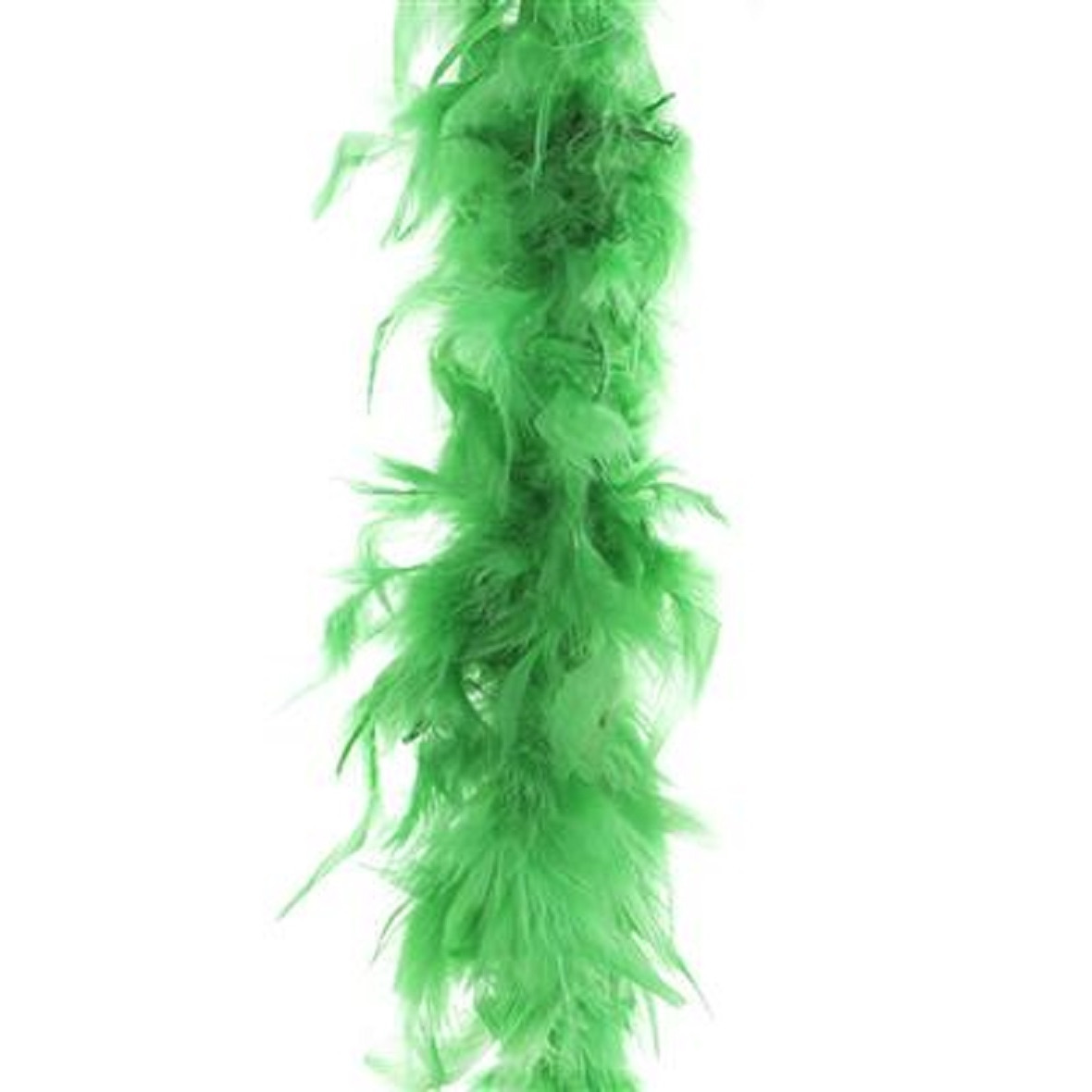 Carnaval verkleed veren Boa kleur groen 2 meter