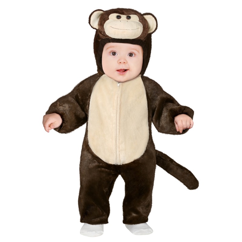 Dierenpak aap/apen verkleed kostuum voor peuters 12-18 maanden