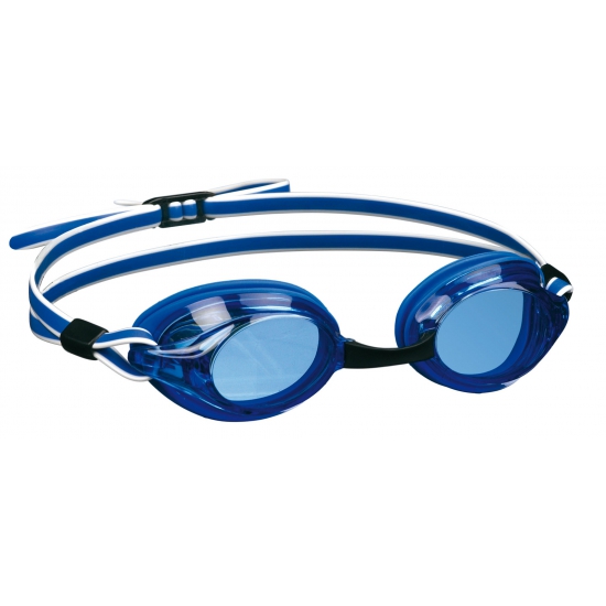Duikbril met UV bescherming blauw-wit