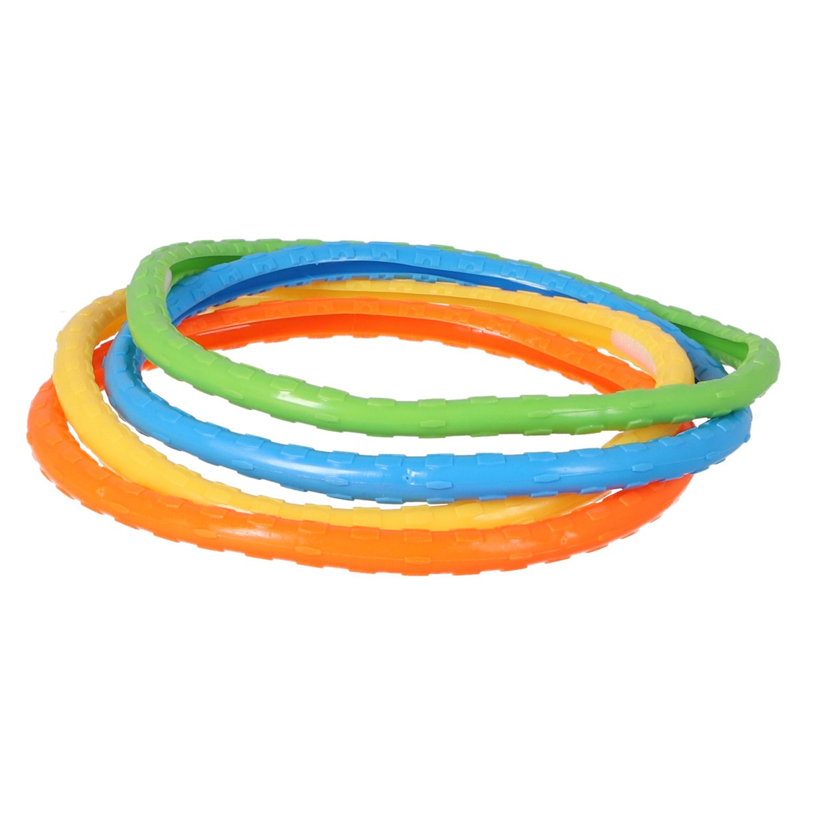 Duikringen zwembad speelgoed set van 4x verschillende kleuren kunststof