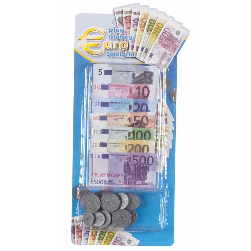 Euro speelgeld set 90 delig