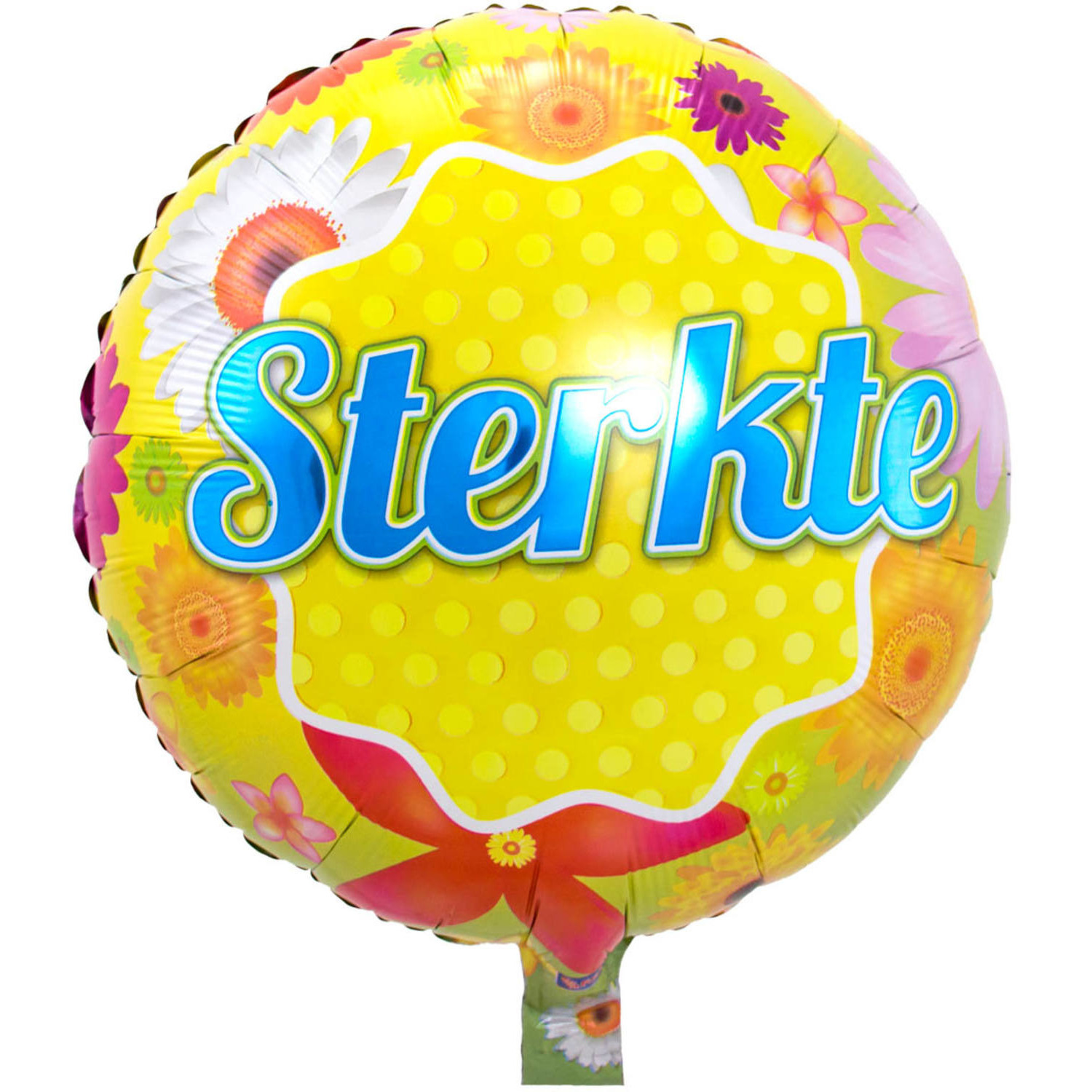 Folie ballon Sterkte 46 cm met helium gevuld
