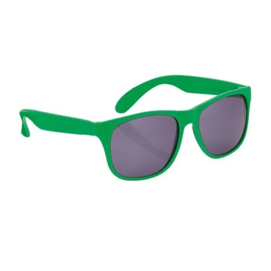 Fun reclame brillen in het groen