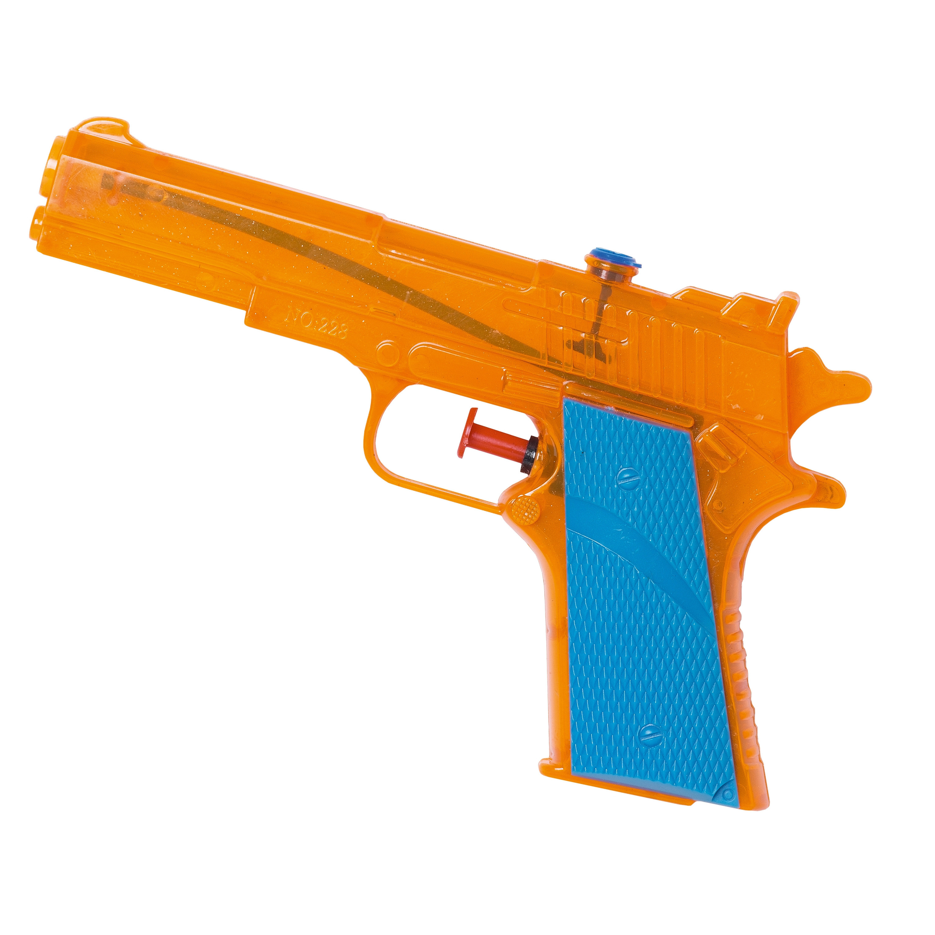 Gekleurd water pistool/pistolen 18 cm