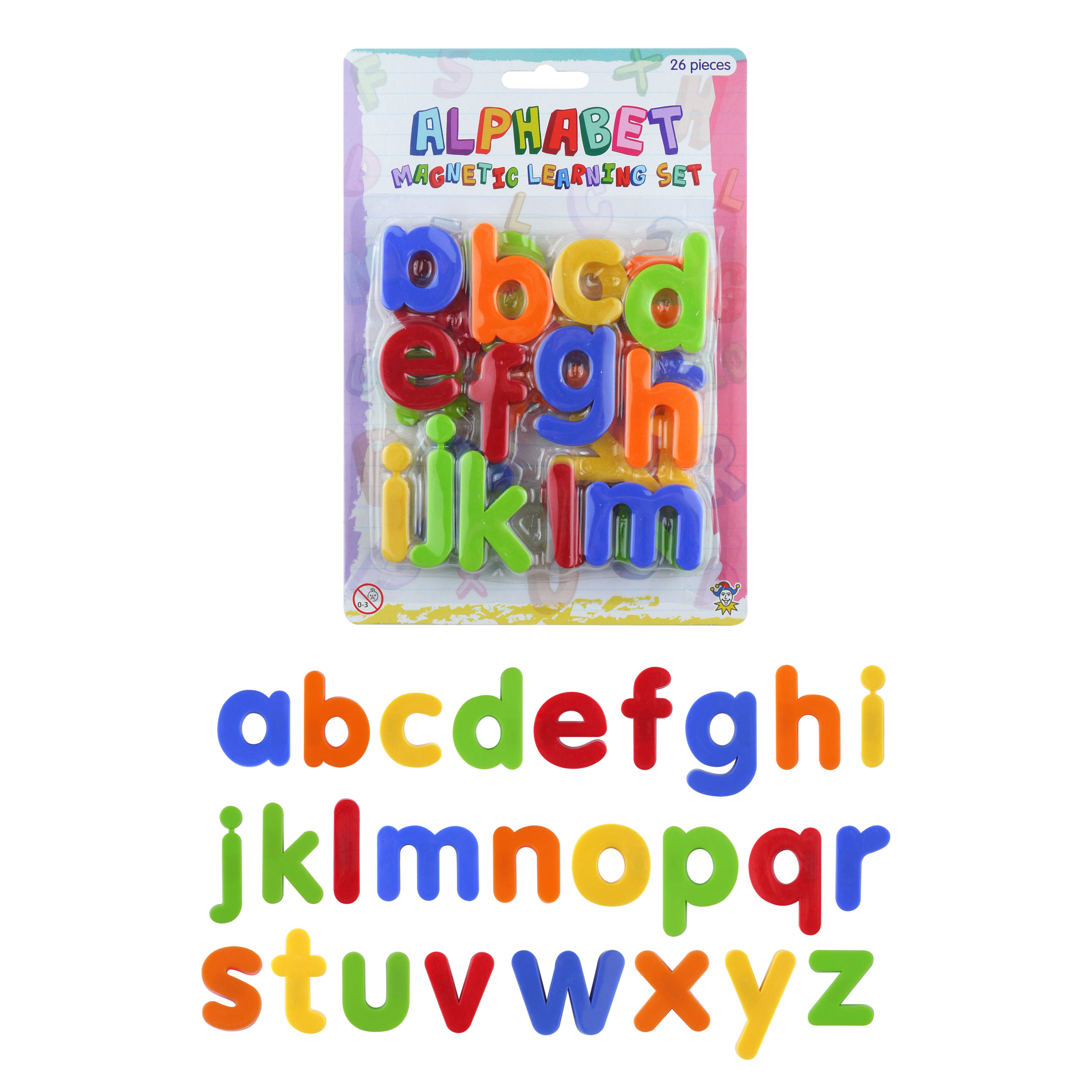 Gekleurde magnetische alfabet letters set - 4 cm