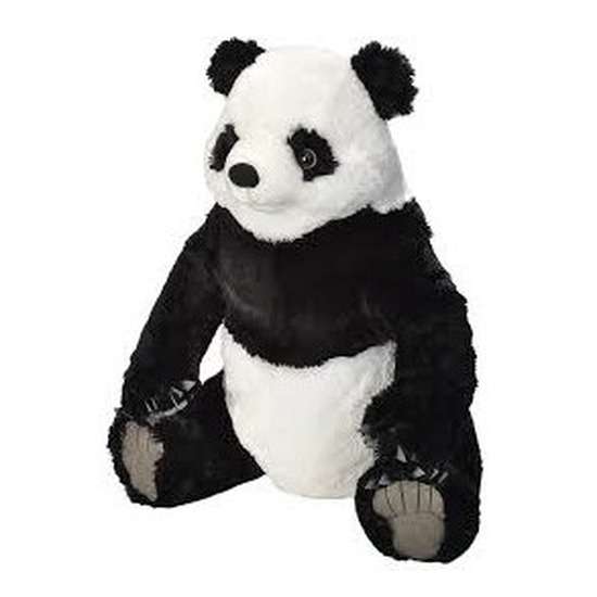 Grote pluche panda knuffel 60 cm