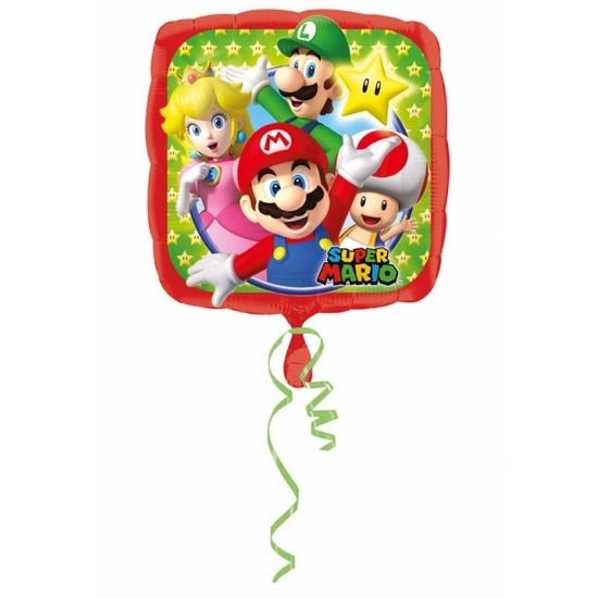 Helium ballon Super Mario 43 cm