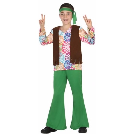Hippie verkleedkleding voor kinderen