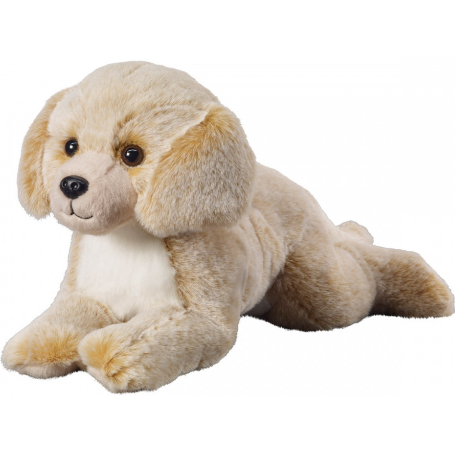 Honden speelgoed artikelen labrador hond knuffelbeest beige 36 cm