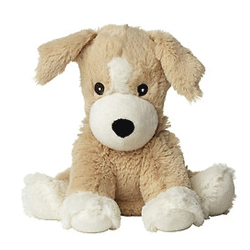 Honden speelgoed artikelen opwarmbare puppy knuffelbeest 34 cm
