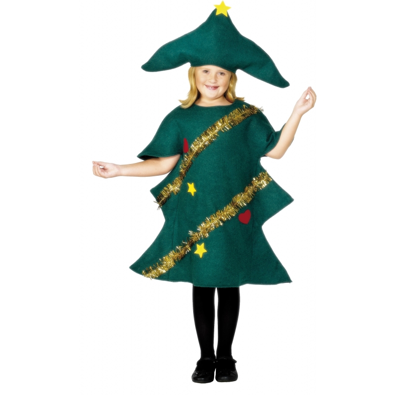 Kerstboom kostuums voor kinderen