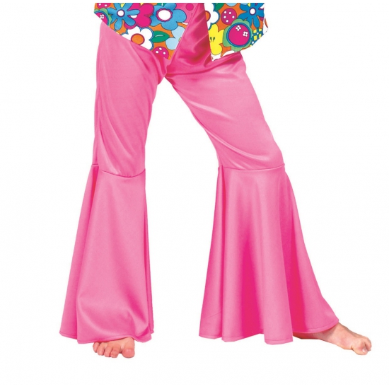 Kids hippie broek roze