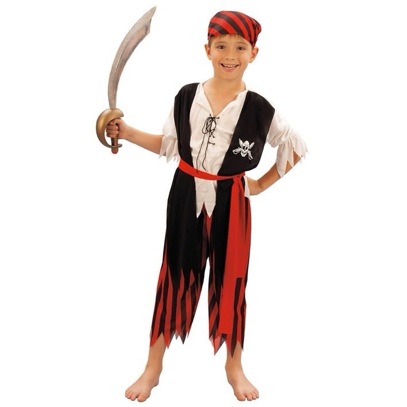 Kinder verkleedkleding piraat