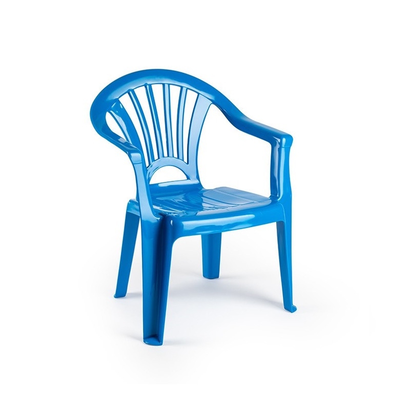 Kinderstoelen donkerblauw kunststof 35 x 28 x 50 cm