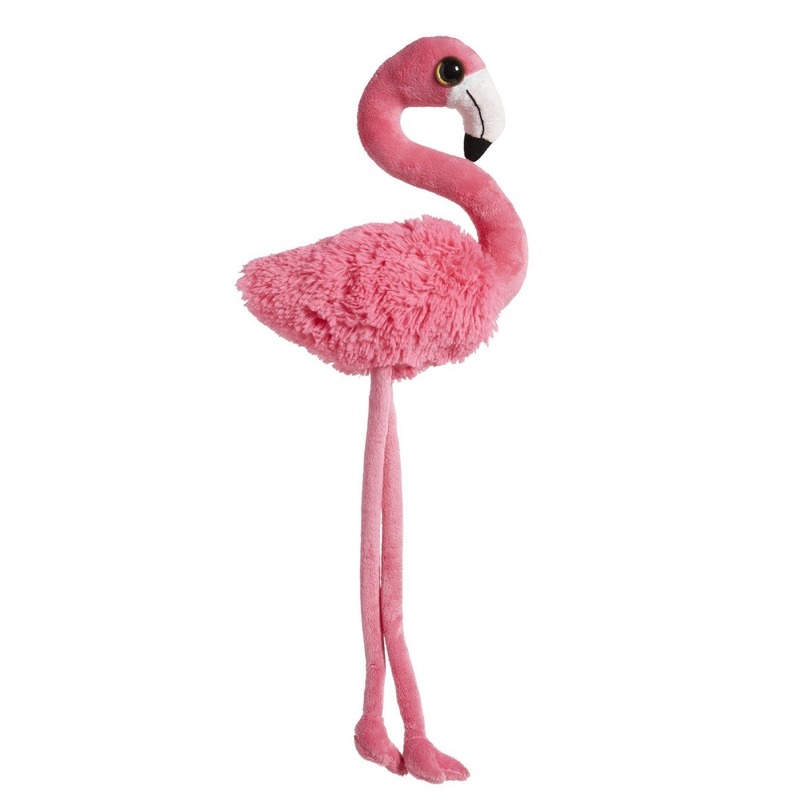 Knuffelvogel flamingo 65 cm
