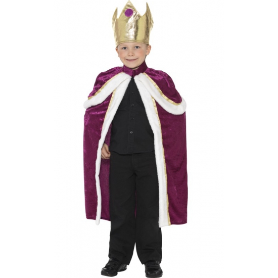 Koningen cape voor kids
