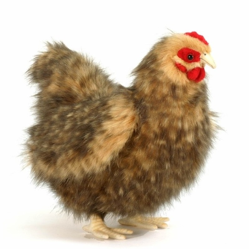 Levensechte Hansa pluche IJslander kippen knuffel 30 cm