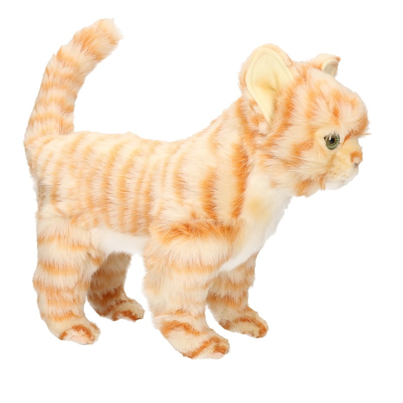 Levensechte Hansa pluche kitten poes/kat knuffel 30 cm