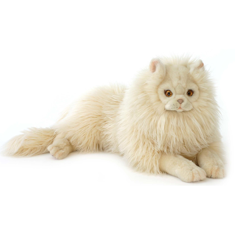 Levensechte Hansa pluche perzische kat knuffel beige 70 cm