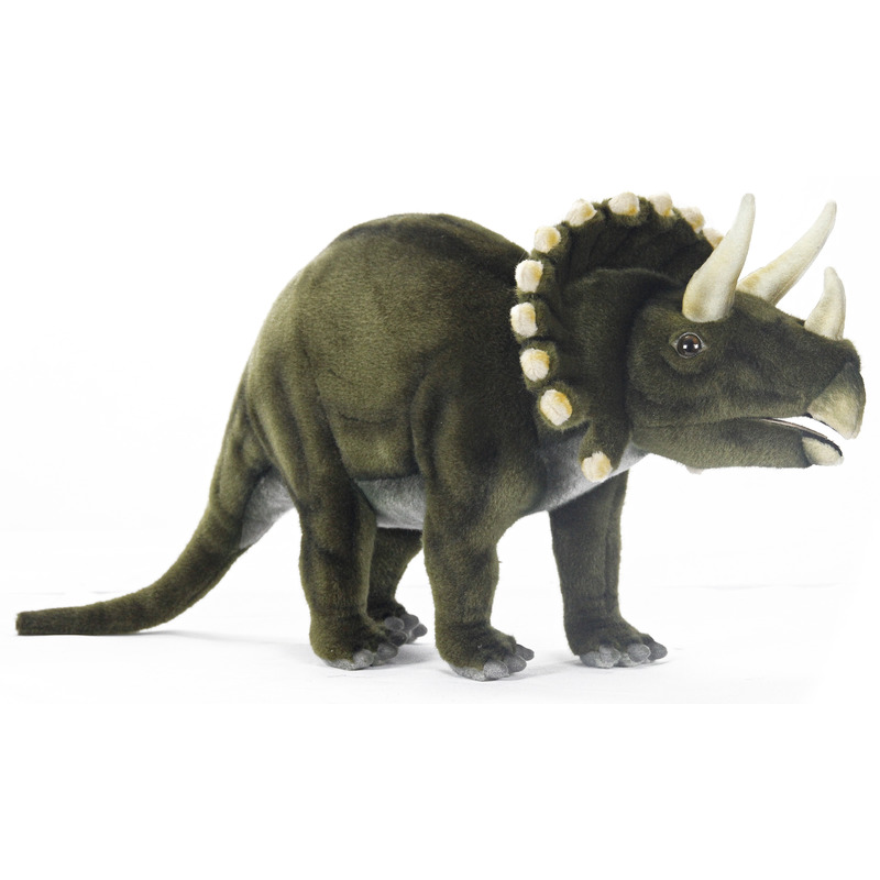 Levensechte Hansa pluche Triceratops knuffel 50 cm