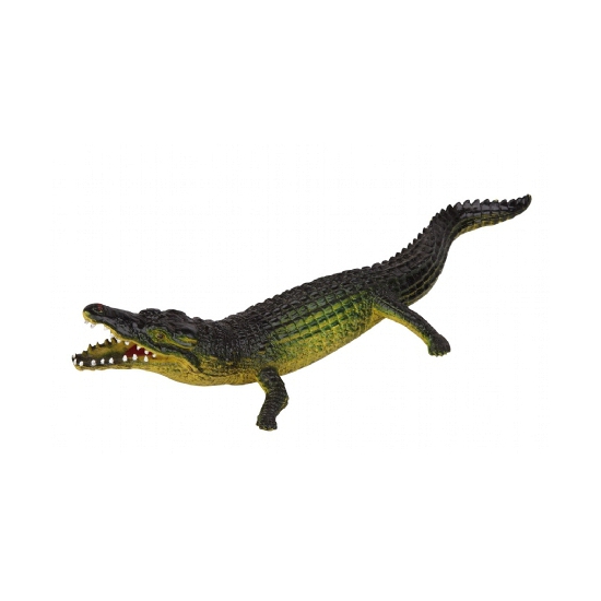 Levensechte rubber speelfiguren krokodil 30 cm
