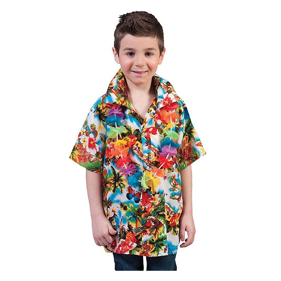 Luau hawaii blouse voor kids