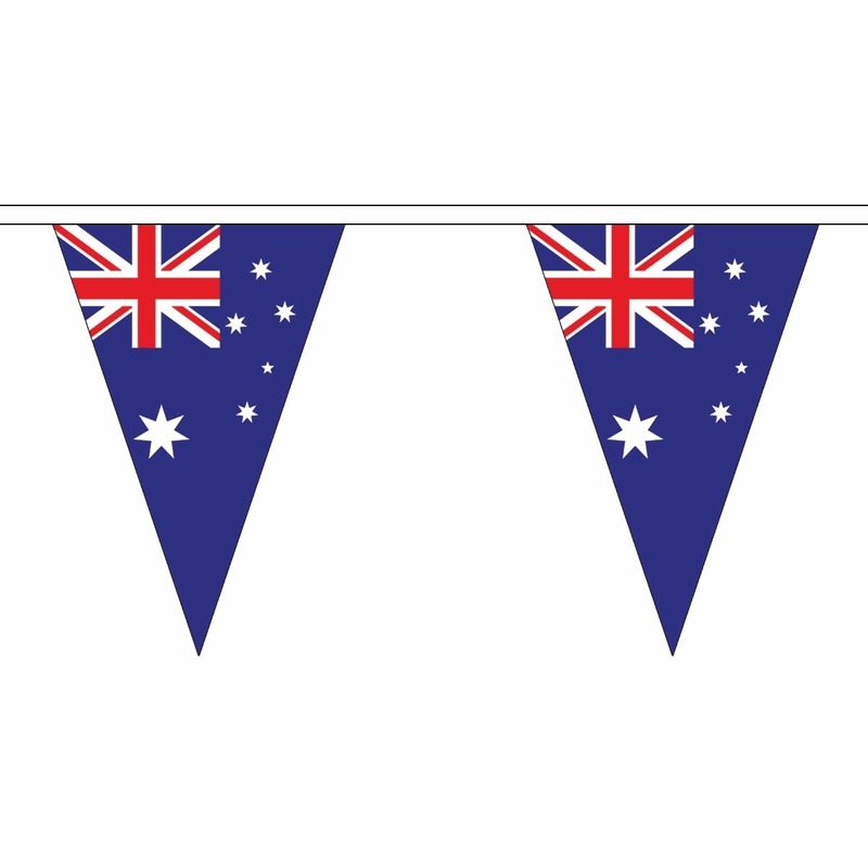 Luxe Australie vlaggenlijn voor binnen en buiten