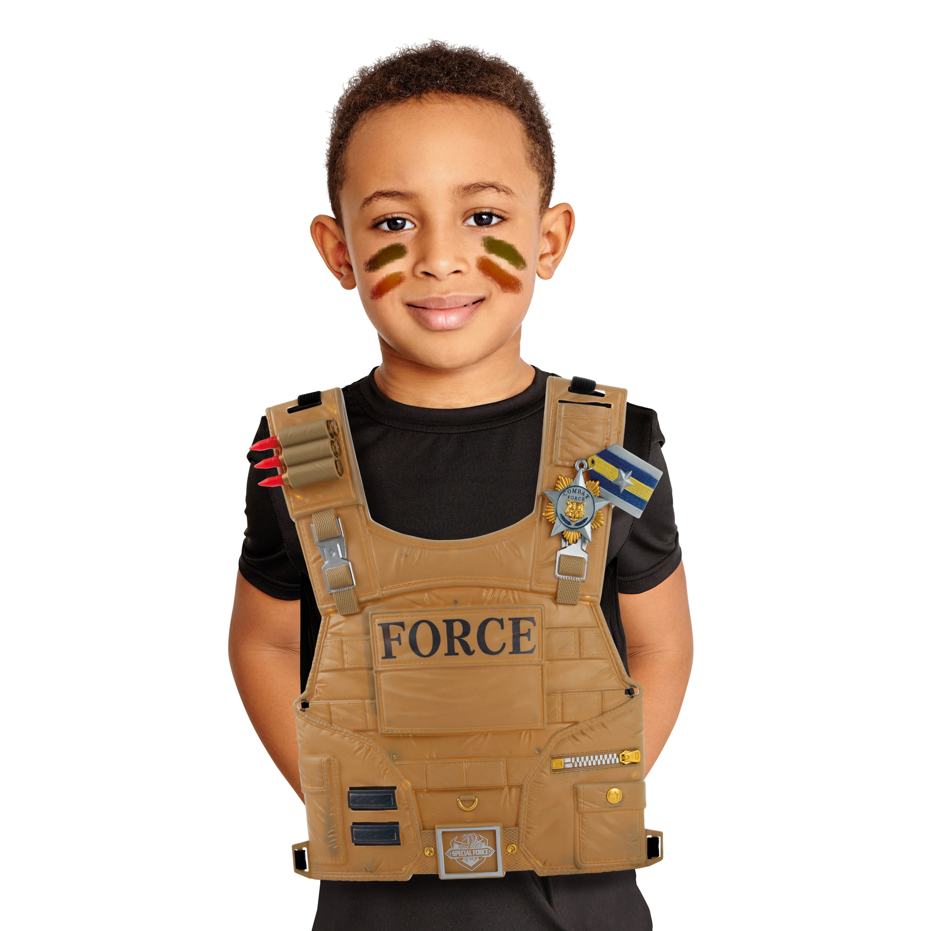 Militair kogelwerend vest verkleed speelgoed voor kinderen