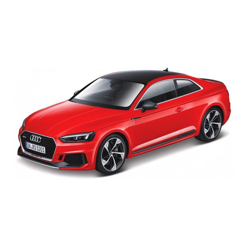 Modelauto Audi RS5 Coupe rood schaal 1:24/19 x 8 x 5 cm