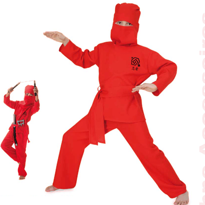 Ninja outfit voor kinderen