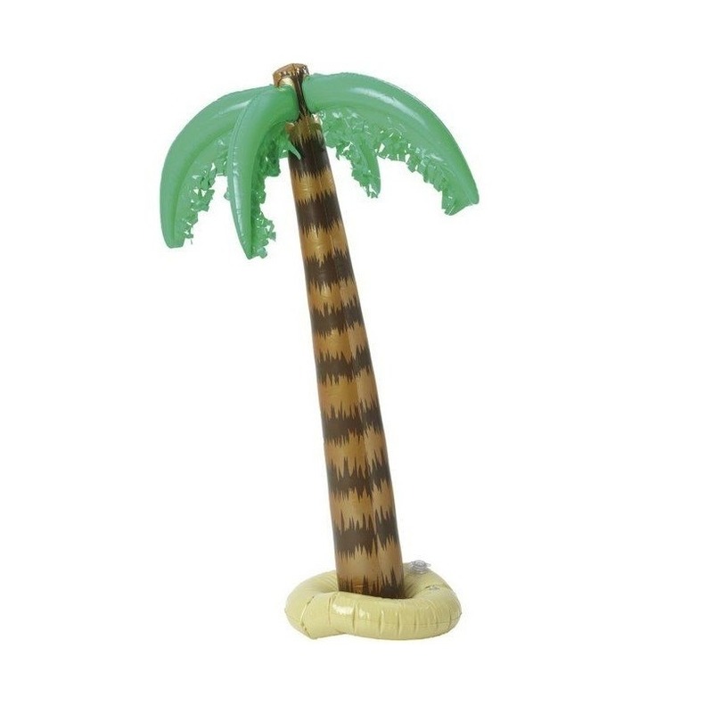 Opblaasbare kleine palmboom 90 cm