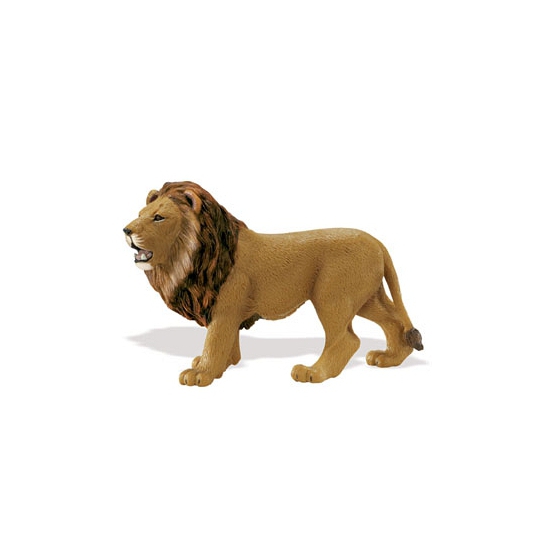 Plastic leeuw speelgoed dier 14 cm
