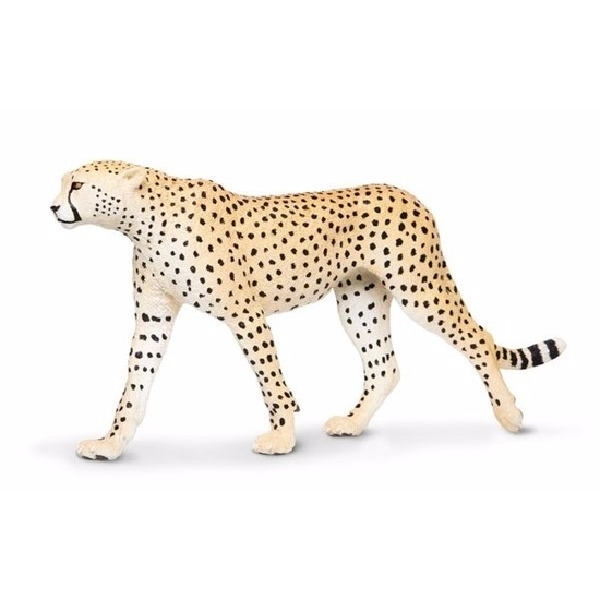 Plastic speelgoed figuur cheetah 20 cm