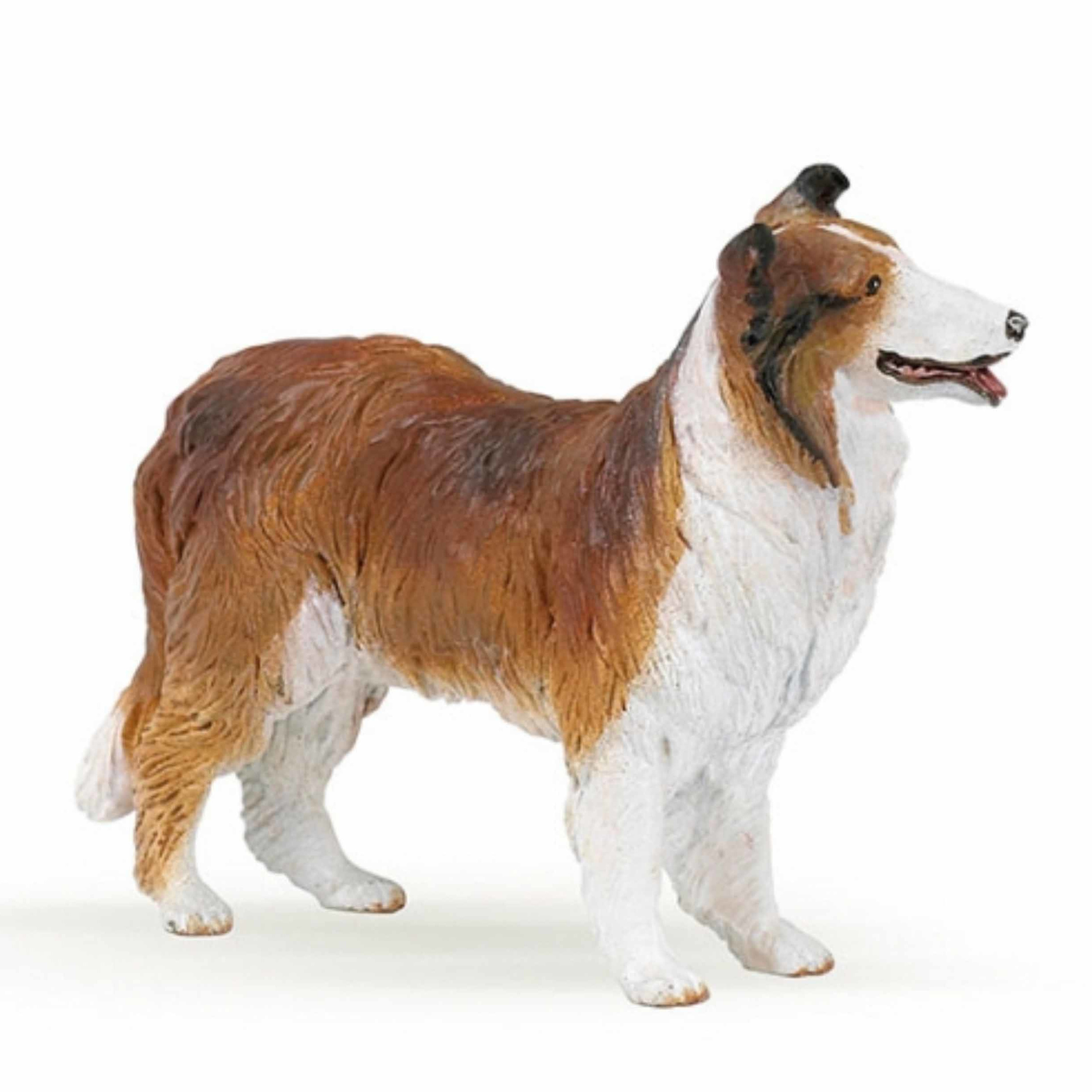 Plastic speelgoed figuur Lassie hond 6 cm