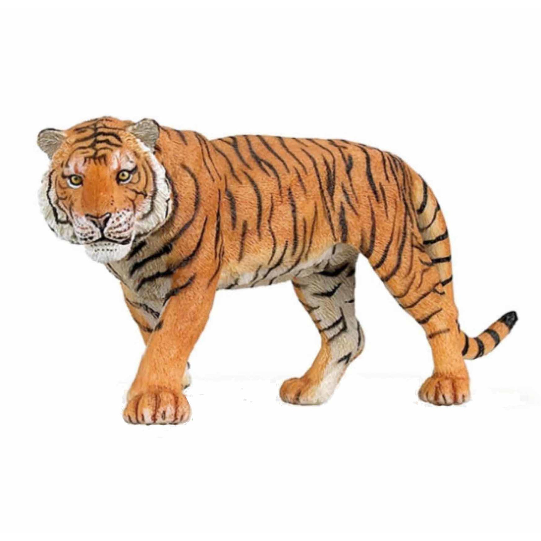 Plastic speelgoed figuur tijger 15 cm