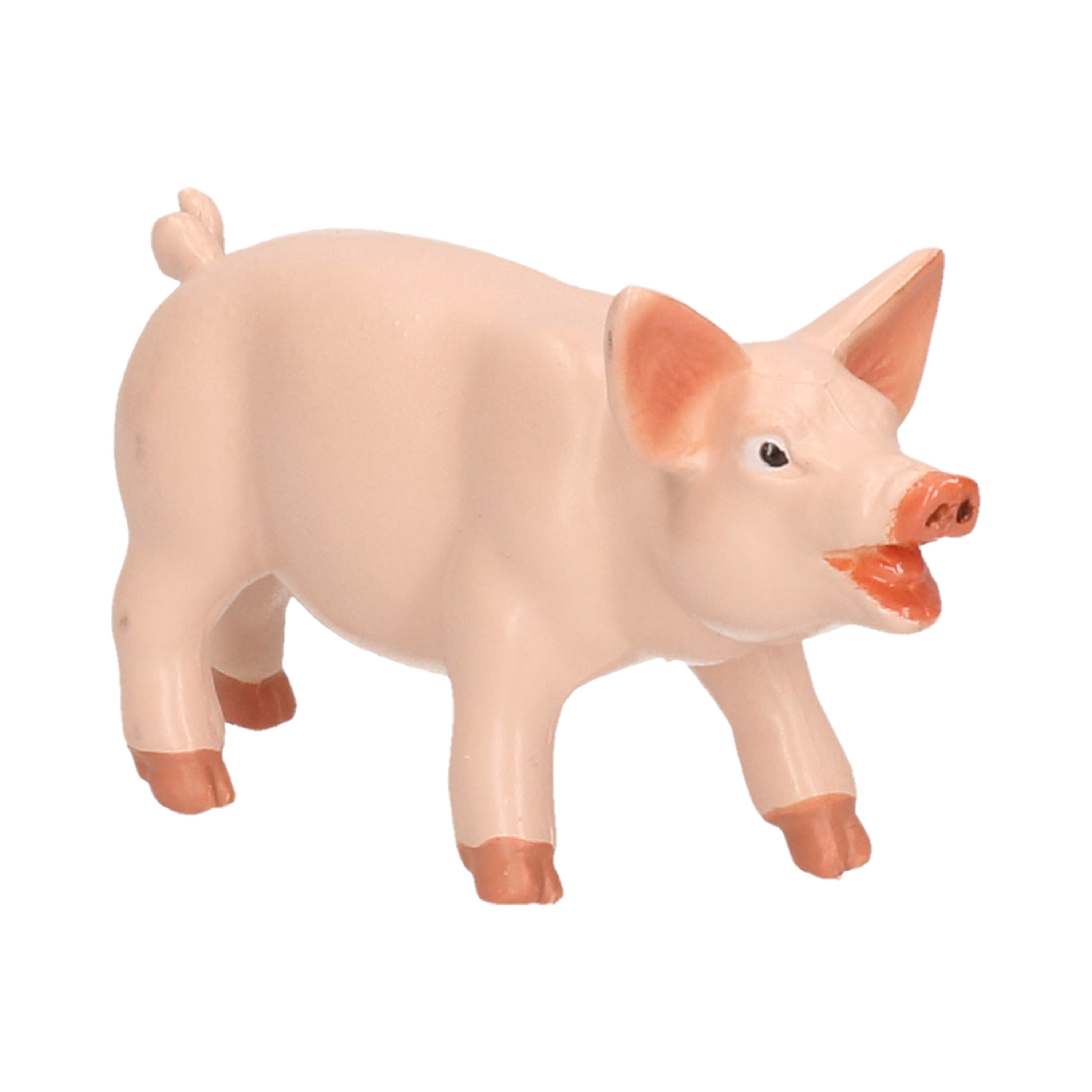 Plastic speelgoed figuur varken/big 6 cm
