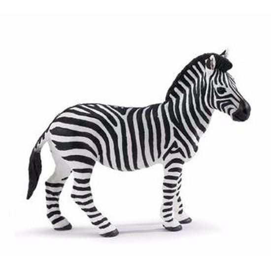 Plastic speelgoed figuur zebra 11 cm