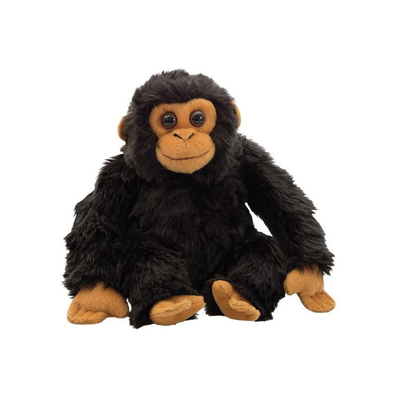 Pluche Chimpansee aap knuffel van 22 cm