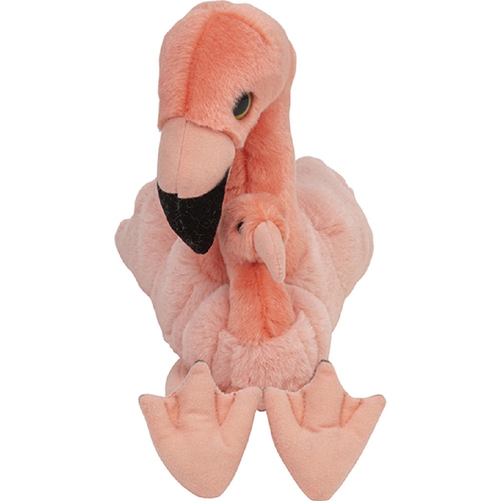 Pluche familie Flamingos knuffels van 22 cm