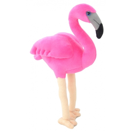 Pluche flamingo knuffel dier 31 cm - Tropische vogels
