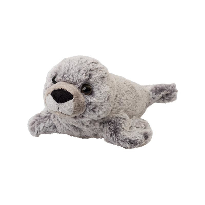 Pluche grijze zeehond knuffel van 22 cm