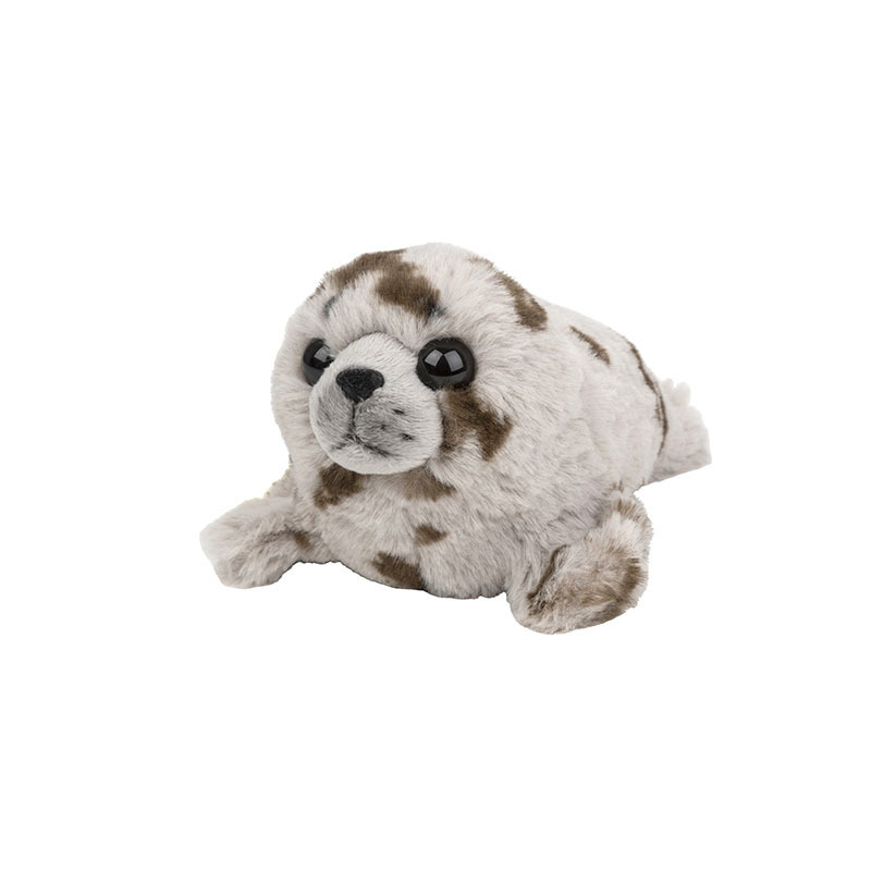 Pluche Grijze Zeehond pup knuffel van 17 cm