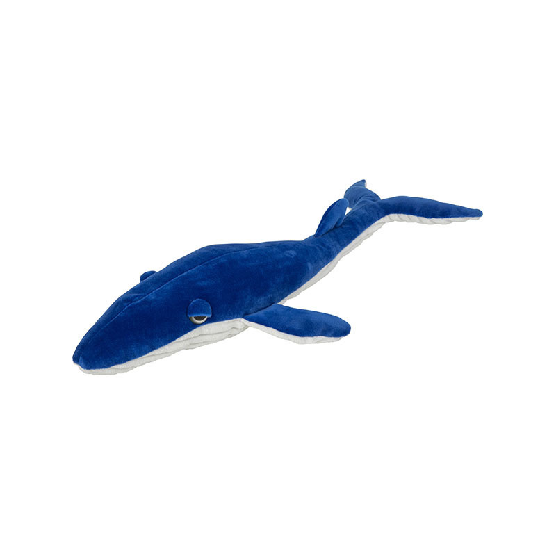 Pluche knuffel blauwe vinvis walvis van 60 cm