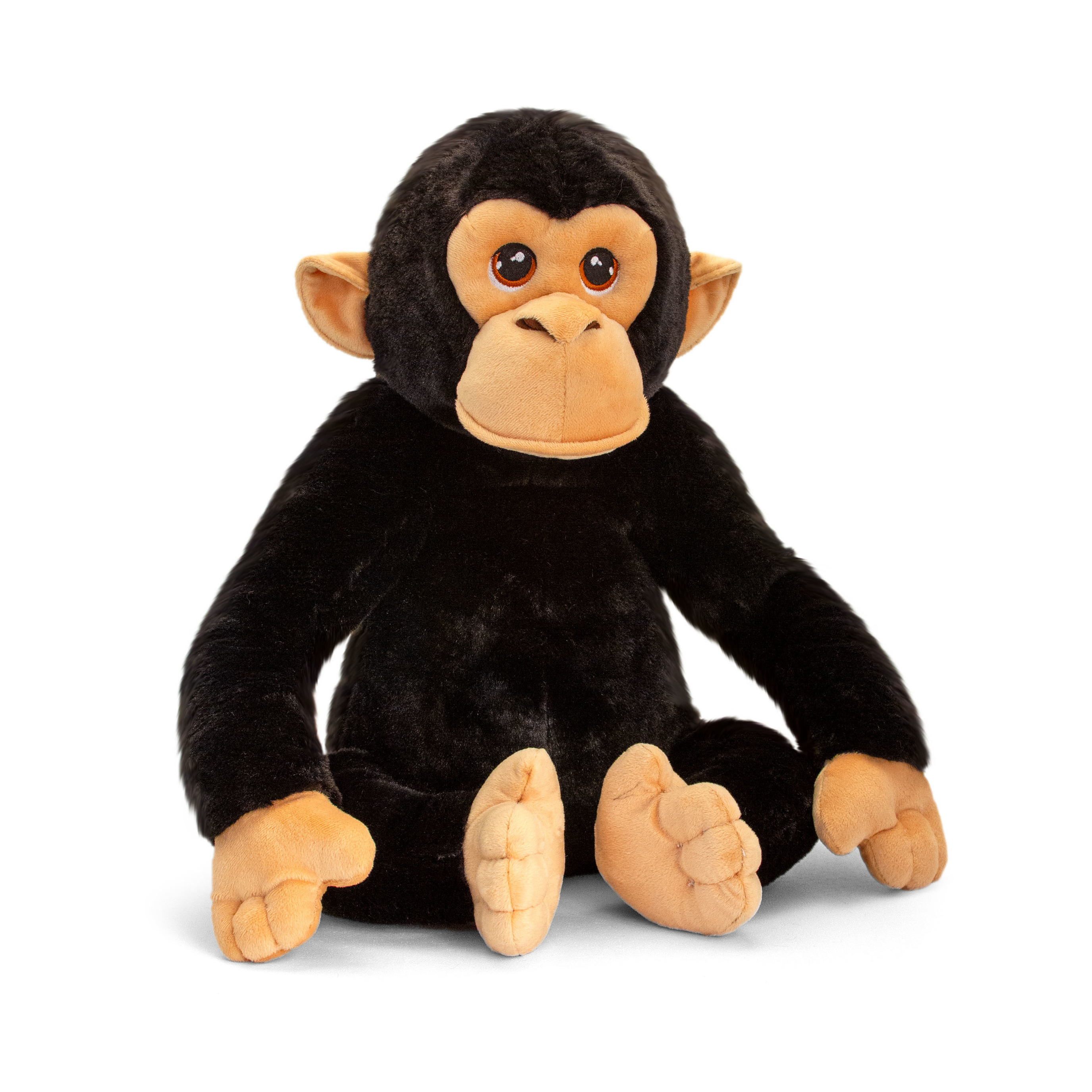 Pluche knuffel dier chimpansee aap 45 cm