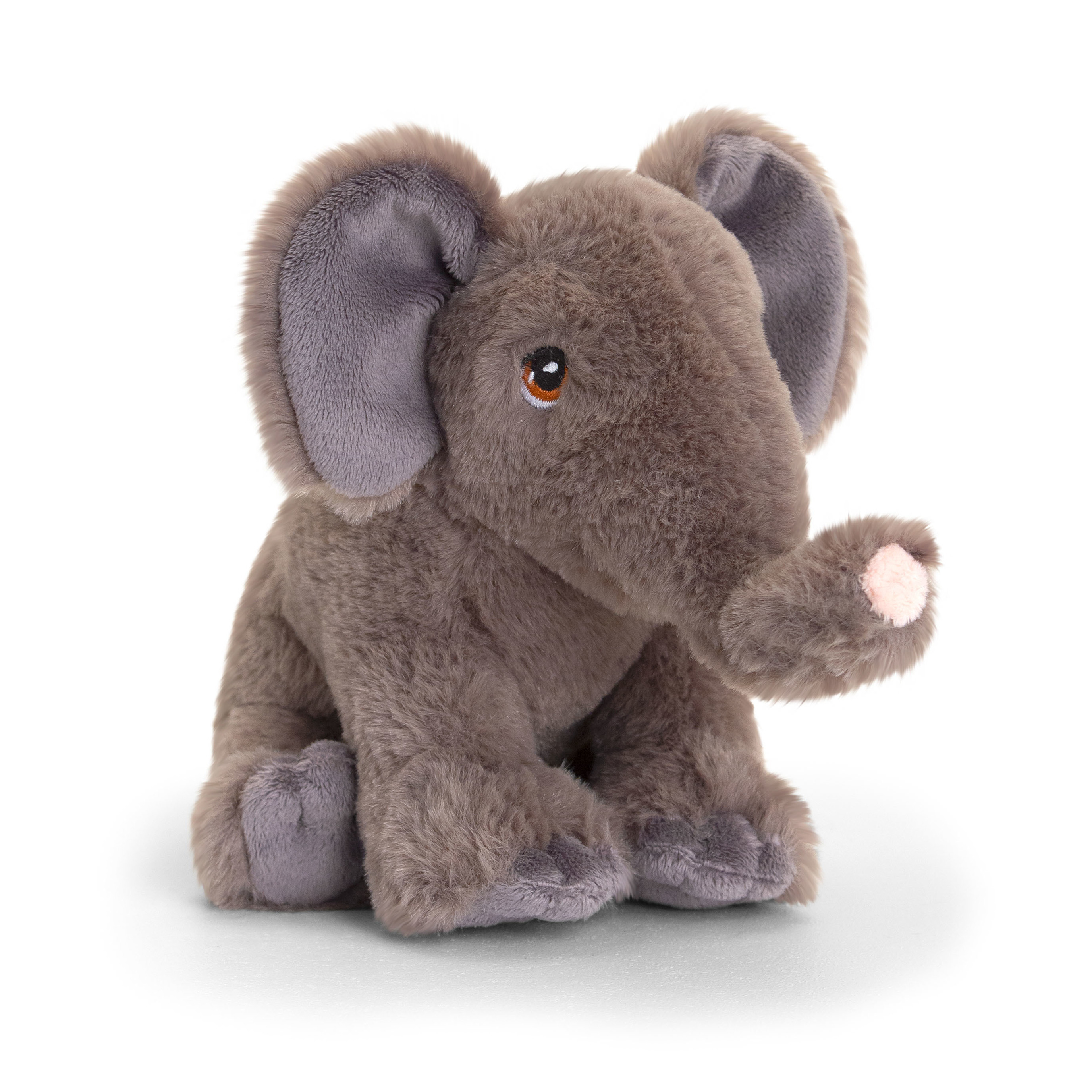 Pluche knuffel dier olifant 18 cm